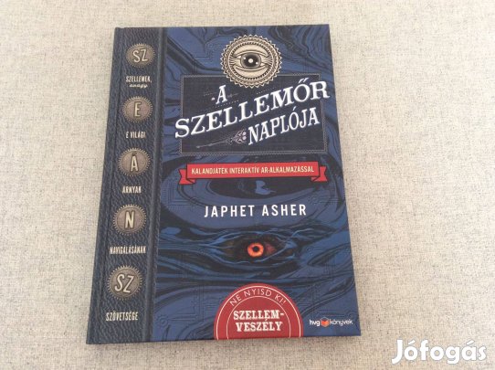 A szellemőr naplója Japhet Asher könyv hvg könyvek kiadó
