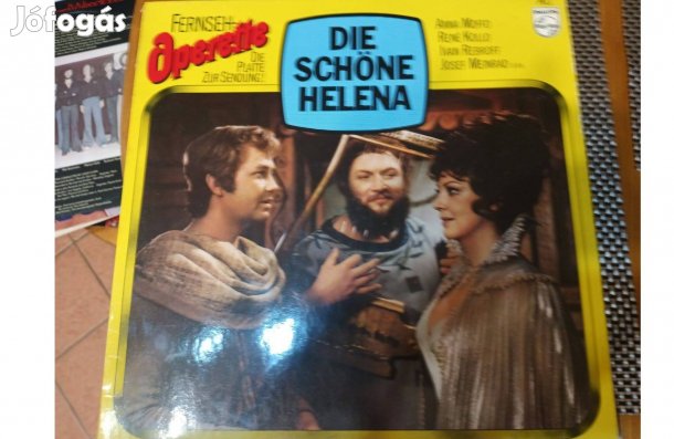 A szép Heléna operett bakelit hanglemez eladó