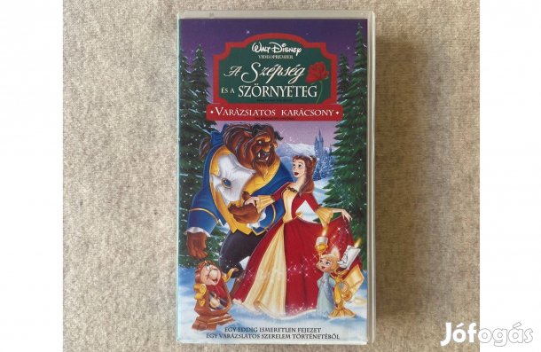 A szépség és a szörnyeteg Disney VHS