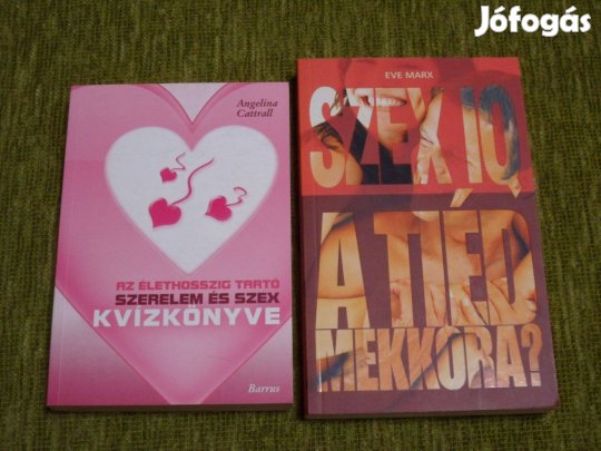 A szerelem és szex kvízkönyve + Szex IQ - a tiéd mekkora?