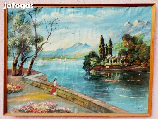 A sziget: Bodó László festőművész alkotása 1978-ból