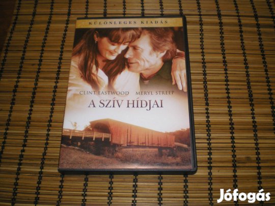 A szív hídjai DVD Clint Eastwood Meryl Streep nagyon jó állapotban