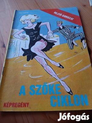 A szőke ciklon rejtő képregény 
