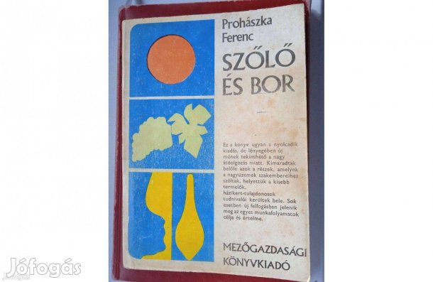 A szőlő szakszerű művelése c. könyv