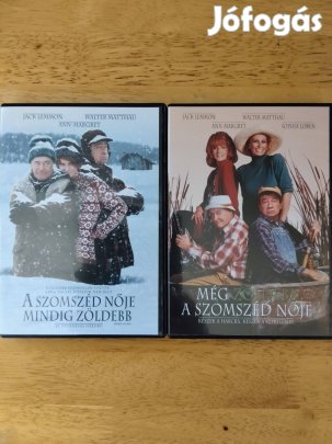 A szomszéd nője mindig zöldebb 1-2 újszerű dvd 
