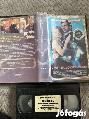 A szükség törvényt bont vhs nagytok krimi