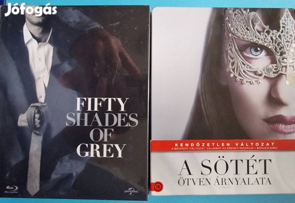 A szürke és a sötét ötven árnyalata blu-ray