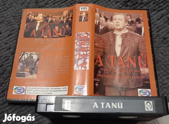 A tanú - mokep vhs - Kállay Ferenc