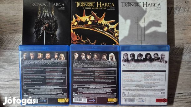 A teljes Trónok harca sorozat + Sárkányok háza