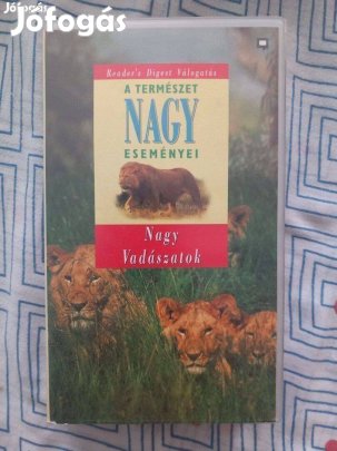 A természet nagy eseményei - Nagy vadászatok VHS