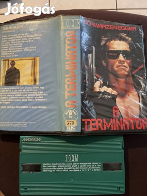 A terminátor 1 vhs nagytok zoom scifi