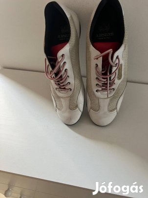 A.testoni fehér sport cipő 46