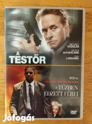A testőr + A tűzben edzett férfi újszerű dvd Szinkronizált változat 