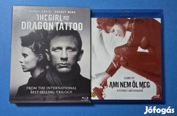 A tetovált lány (digipack) és ami nem öl meg blu-ray