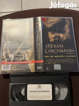 A texasi láncfűrészes horror vhs 