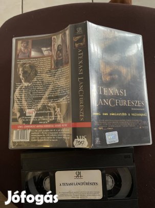 A texasi láncfűrészes vhs kistok horror 