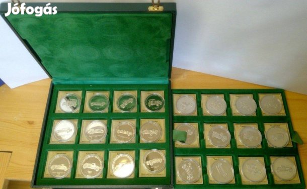 A történelem nagy autómodelljei. Teljes 24db-s kollekció eredeti doboz