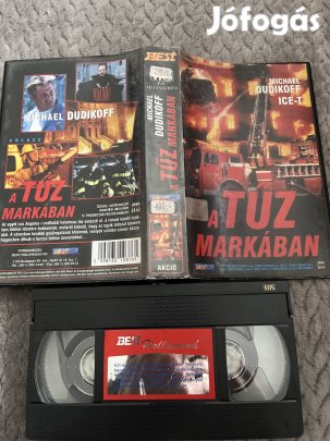 A tűz markában vhs kistok akció Dudikoff M