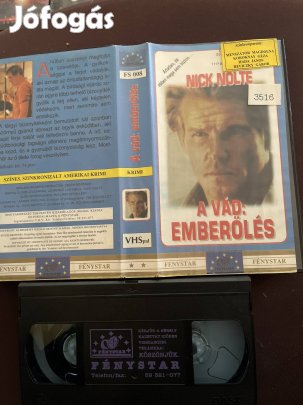 A vád emberölés krimi vhs kistok. 