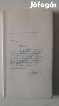 A vádlott: Egy Babits-vers (A Fortissimo-ügy aktái 1917)