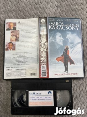 A város ahol nincs karácsony vhs kistok krimi