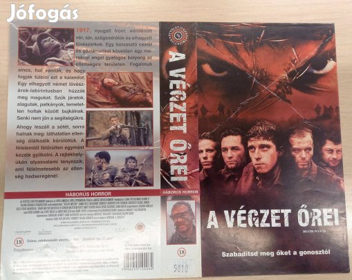 A végzet őrei - horror vhs