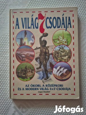 A világ 7 csodája Magyar Könyvklub látványos, keményfedeles album