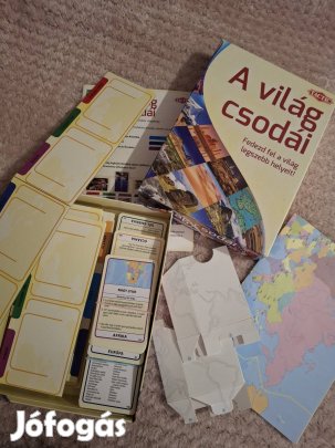 A vilag csodái Fedezd fel a világ legszebb helyeit! Társasjáték