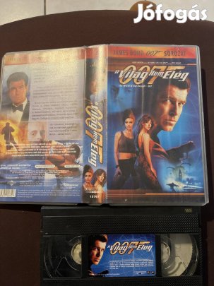 A világ nem elég 007 akció vhs 