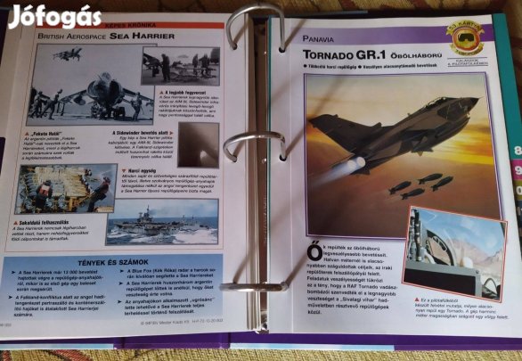 A világ repülőgépei 1-16 kártyacsoport új állapotú könyv