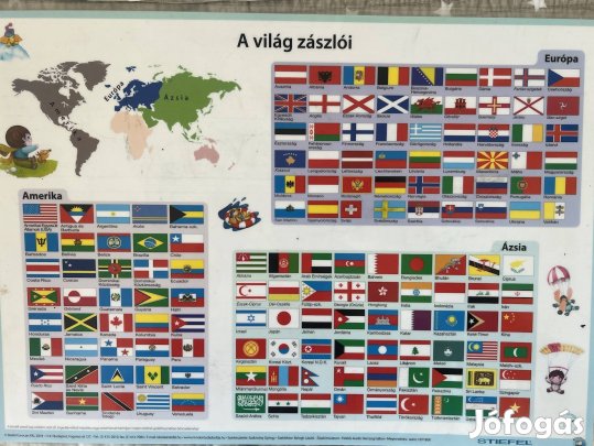 A világ zászlói, Magyarország asztali könyöklő