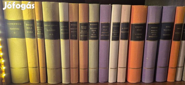 A világirodalom remekei 26 kötetes könyvsorozat