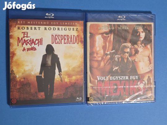 A zenész, Desperado, Volt egyszer egy Mexikó blu-ray
