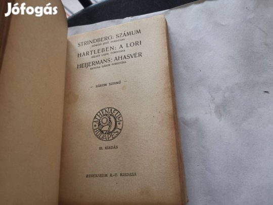 Aage Madelung - Hajsza emberre és vadra (I.vh-s regény) + 3 dráma