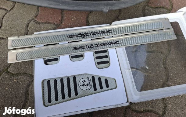 Abarth 500, Fiat 500 karbon pedál szett, 595 Turismo küszöbléc