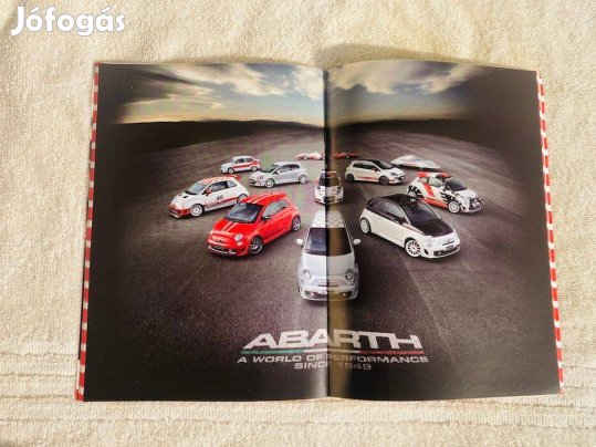 Abarth program katalógus, prospektus