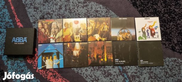 Abba: The albums című 8 cd box set kiadás 