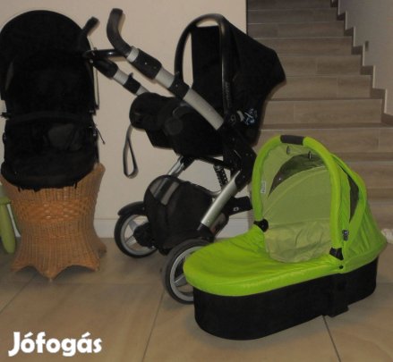 Abc design 3tec babakocsi szett futárral is küldöm