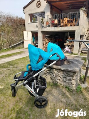 Abc design Cobra babakocsi mózeskosárral. eladó, jó állapotban.