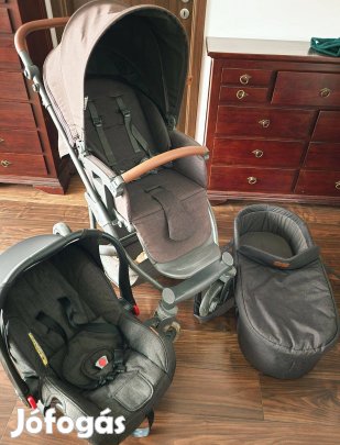 Abc design babakocsi 3in1 +autos isofix adapter