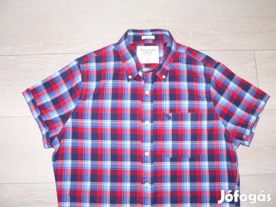 Abercrombie & Fitch rövid ujjú ing (L)
