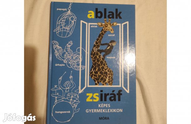 Ablak Zsiráf képes gyermeklexikon könyv