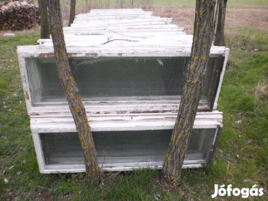 Ablakszárnyak 155 x 54 méretben dupla üvegezéssel eladók