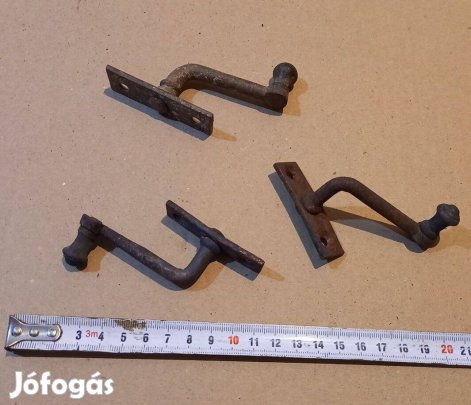 Ablakzár réz gombbal (antik)