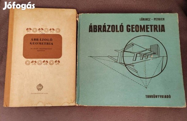 Ábrázoló Geometria 2 db. könyv