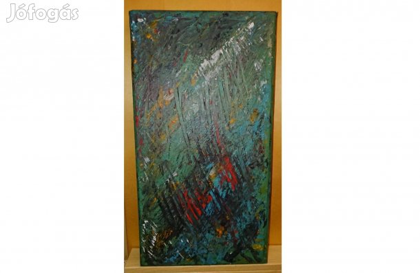 Absztrakt festmény Ikea stílus