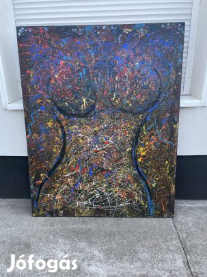 Absztrakt festmény  120x150 cm