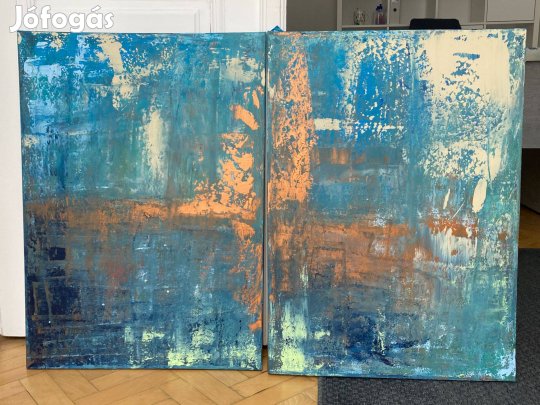 Absztrakt festmény, modern fali kép