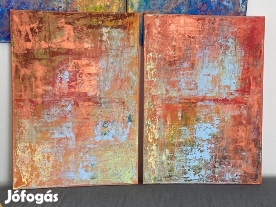 Absztrakt festmény, modern fali kép