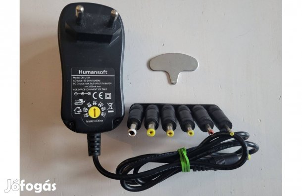 Acdcu2000 univerzális hálózati adapter (fordított polaritás)